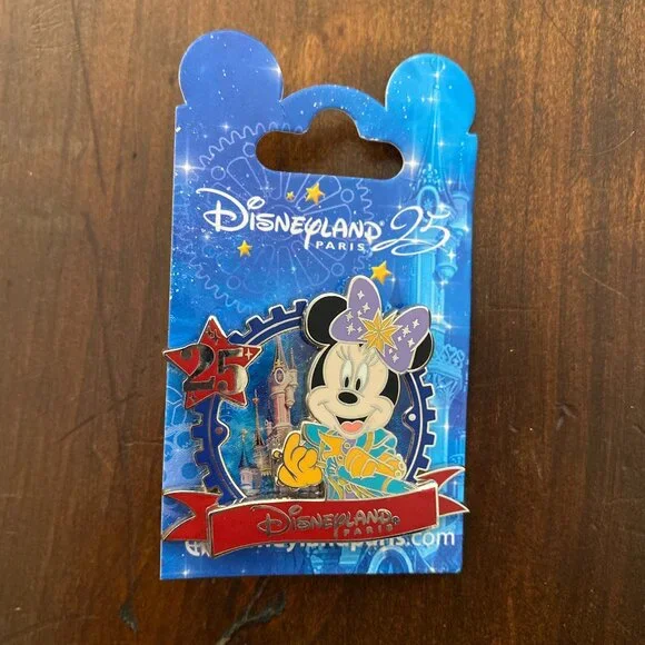 Disney Pin, Button, and Ears Lot | Retired Pins | Disneyland Paris & Parks - Picture 2 of 6